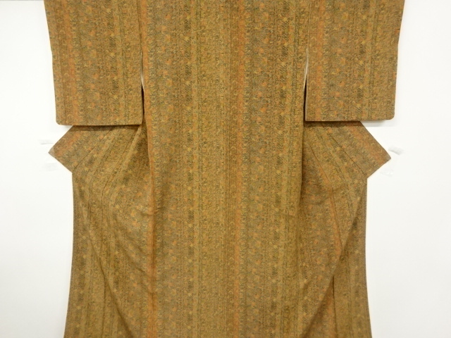 JAPANESE KIMONO / KOMON / FLOWER CLASSICAL PATTERN